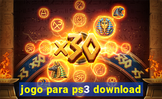 jogo para ps3 download